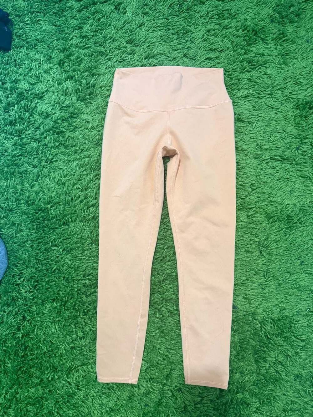 Alo Yoga High Waist Leggings Size M Peach Pink